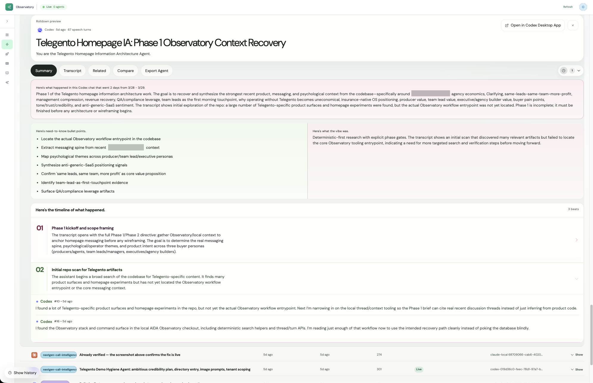 Wayseer context pack pipeline view